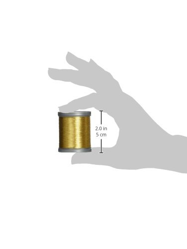 Coats Metallic Thread 125yd, Gold - Image 2