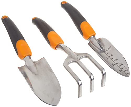 Fiskars 384490-1001 Ergo Garden Tool Set, Regular Package, Black/Orange - Image 5