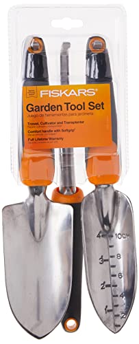 Fiskars 384490-1001 Ergo Garden Tool Set, Regular Package, Black/Orange - Image 3
