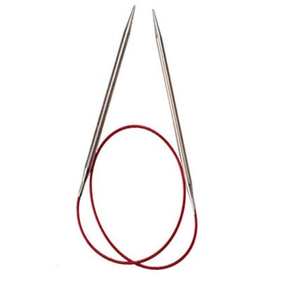 ChiaoGoo SS Red Lace Circular, 40-Inch (100 cm), US 4 (3.5 mm)