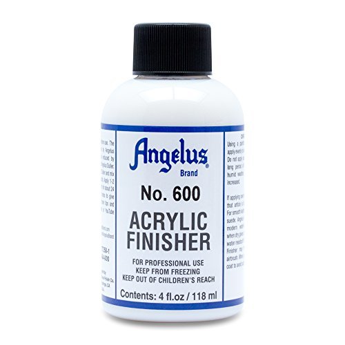 Angelus No. 600 Acrylic Leather Finisher – Flexible Clear Coat for Leather Shoes, Bags, Jackets & Accessories, High Shine Finish for Leather Craft & Restoration. No. 600-4 fl oz - Image 4