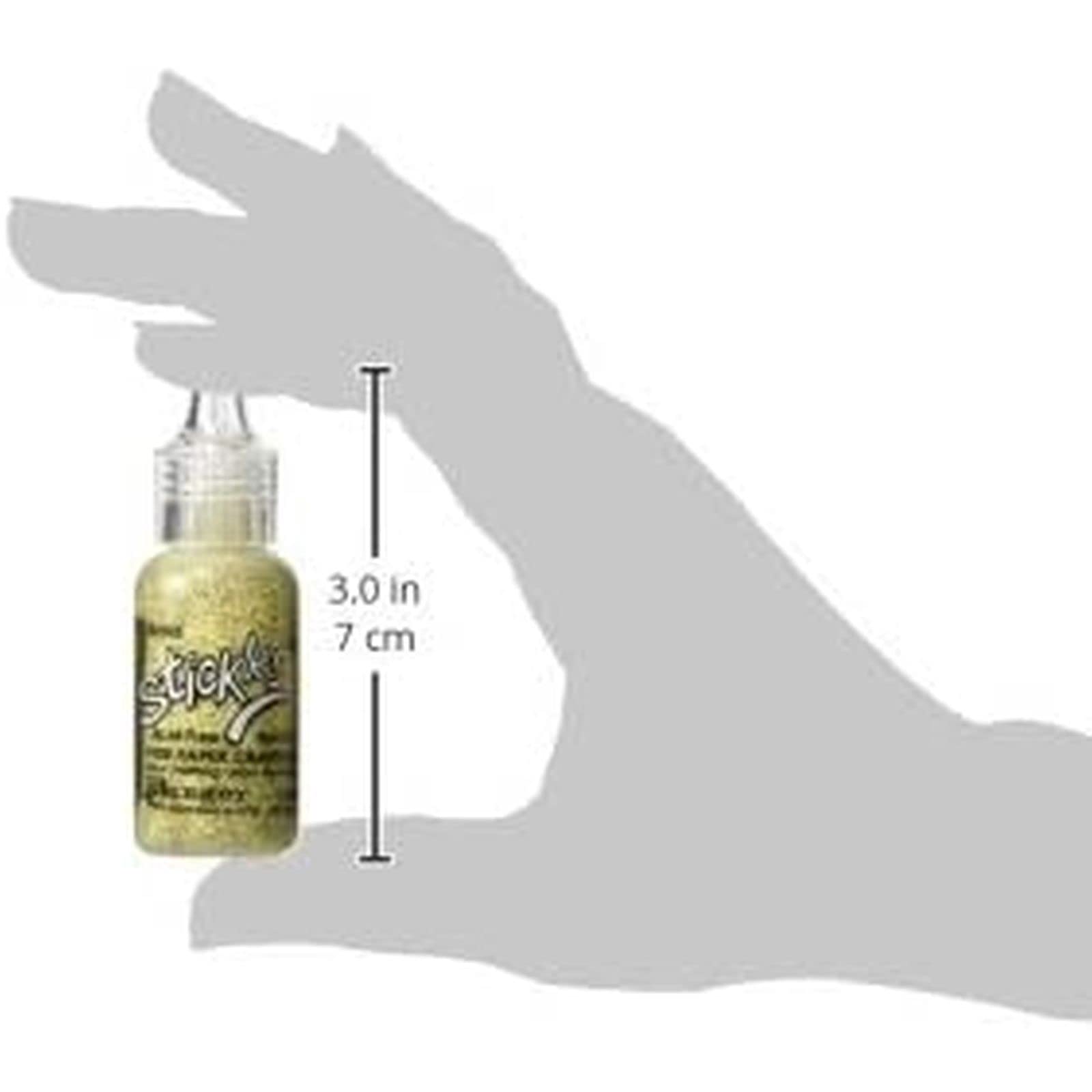 Ranger 1/2-Ounce Stickles Glitter Glue, Gold (SGG01-799) - Image 2