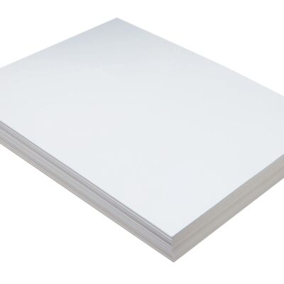 Pacon Heavyweight Tagboard, 9 x 12 Inches, White, 100 Sheets (5211)