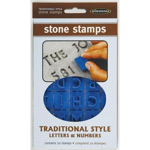 Midwest Products Traditional Letters and Numbers Stepping Stone Stamps (905-20510) - Image 4