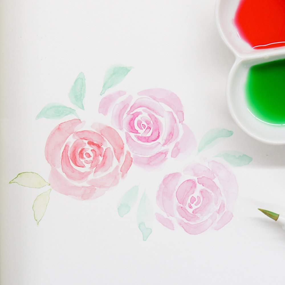 Kuretake Gansai Tambi Watercolor Paint Set, 18 Colors, Made in Japan - Image 5
