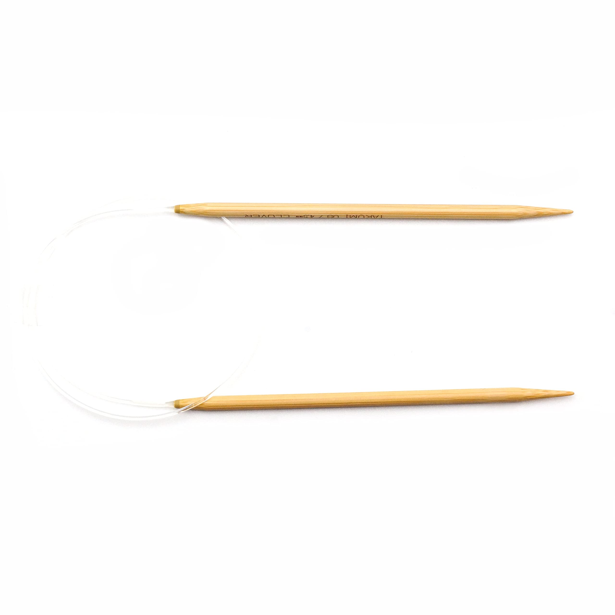 Clover 3016/24-7 Takumi Bamboo Circular 24-Inch Knitting Needles, Size 7 - Image 2