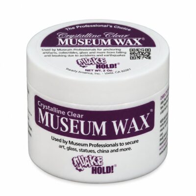 QuakeHold! 66111 Museum Wax, Clear Adhesive 2 oz