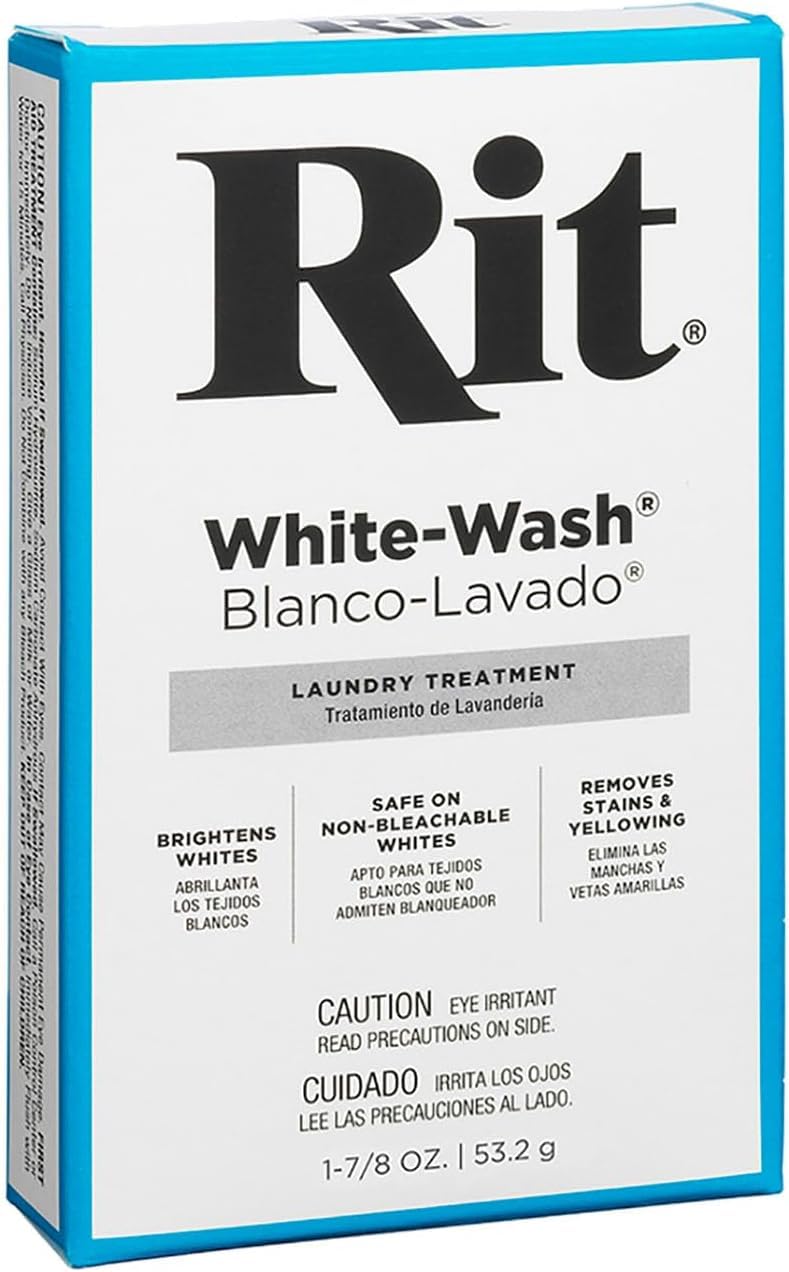 Rit Dye Powdered Fabric Dye, White Wash, 1 7/8-Ounce (Three Pack) - Image 3