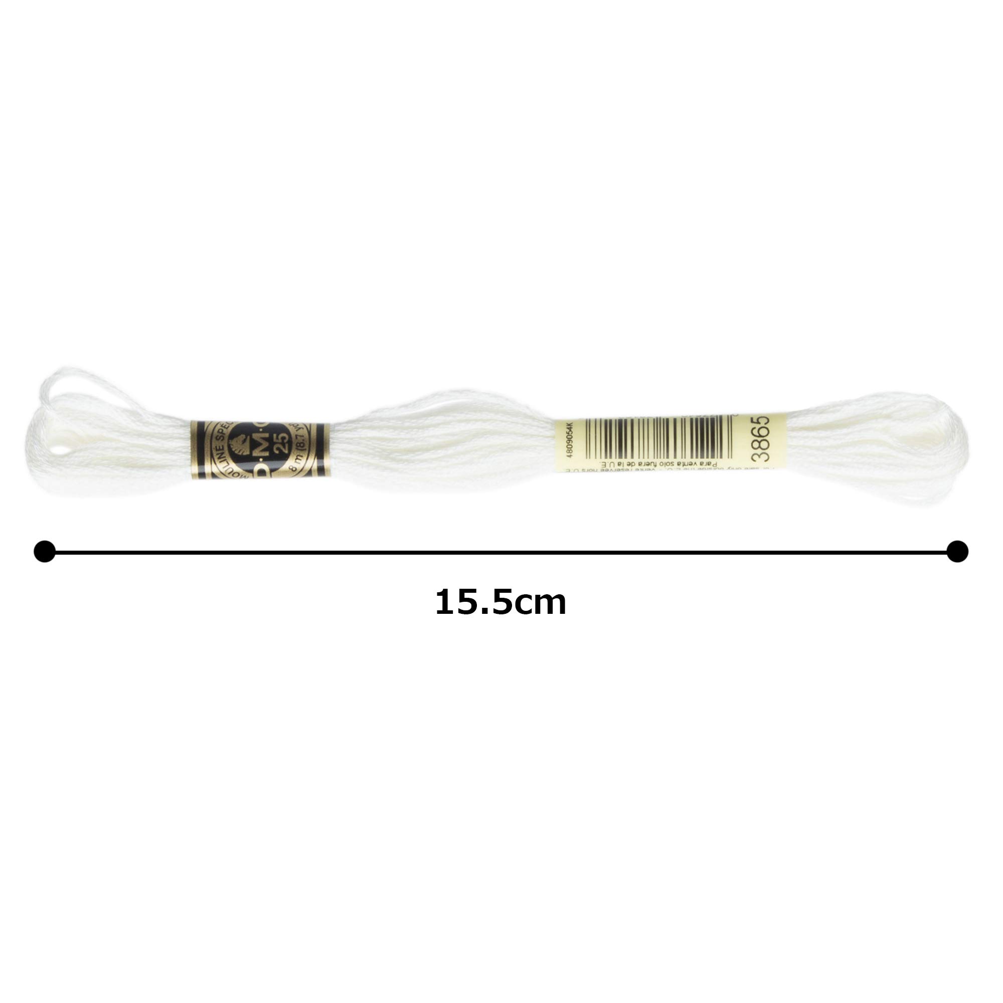 DMC 6-Strand Embroidery Cotton Floss - Winter White - 12/Pkg - Image 4