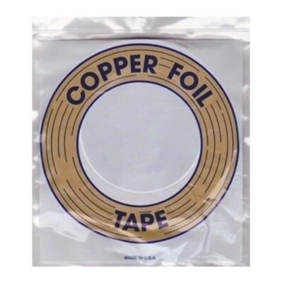 Edco Copper Foil Tape 7/32" x 36YDS. Black Back