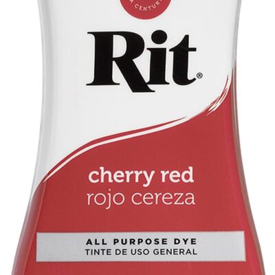 Rit All Purpose Liquid Dye - Cherry Red, 8 oz (Brand: Rit, Compatible Material: Wood, Plastic, Item Type: Fabric-Dyes, Color: Cherry Red)
