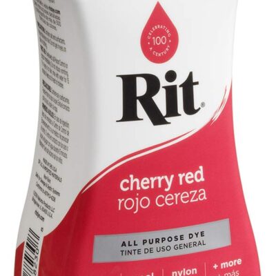 Rit Cherry Red - Rojo Cereza All Purpose Liquid Dye 8.0 fl. oz. / 236 ml