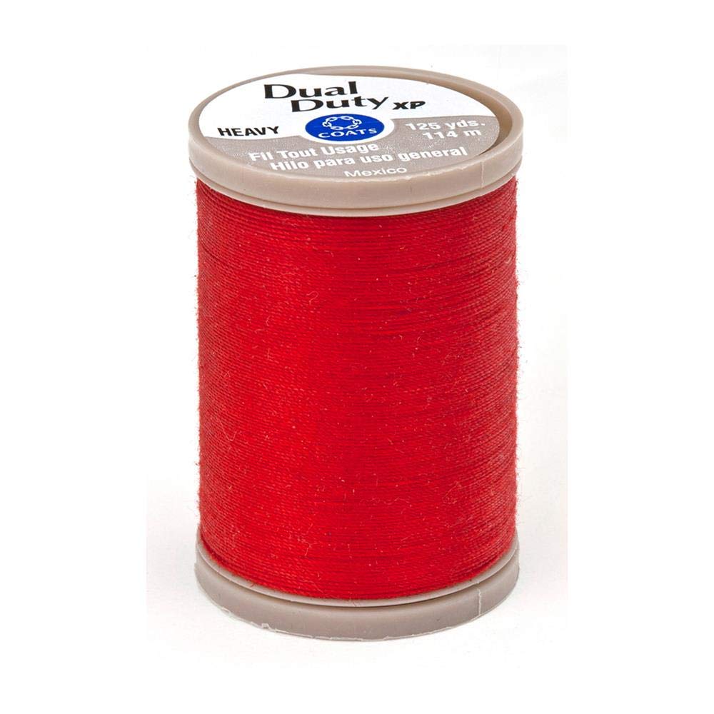 Coats & Clark Dual Duty XP Heavy 125yds Red