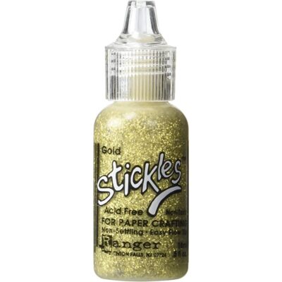 Ranger 1/2-Ounce Stickles Glitter Glue, Gold (SGG01-799)