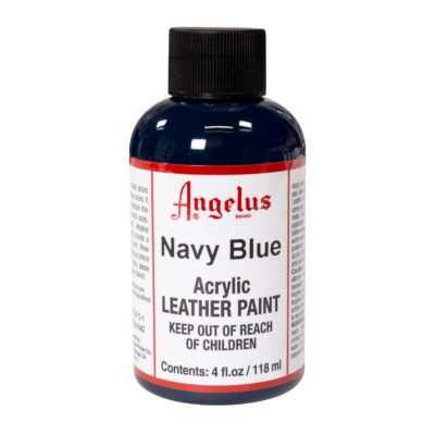 Angelus Acrylic Leather Paint, 4 Fl Oz (Pack of 1), Navy