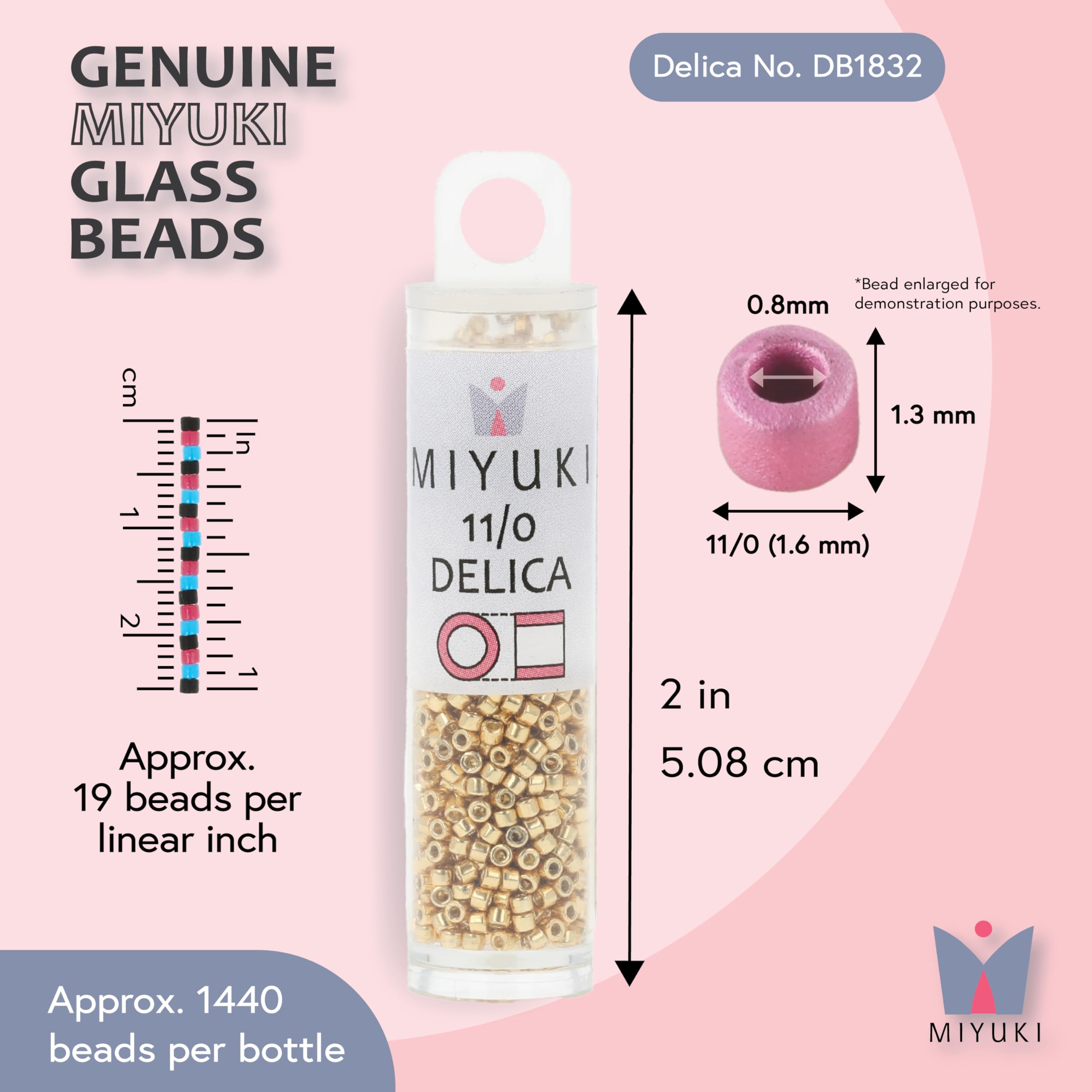 Miyuki Delica Seed Beads - Image 3