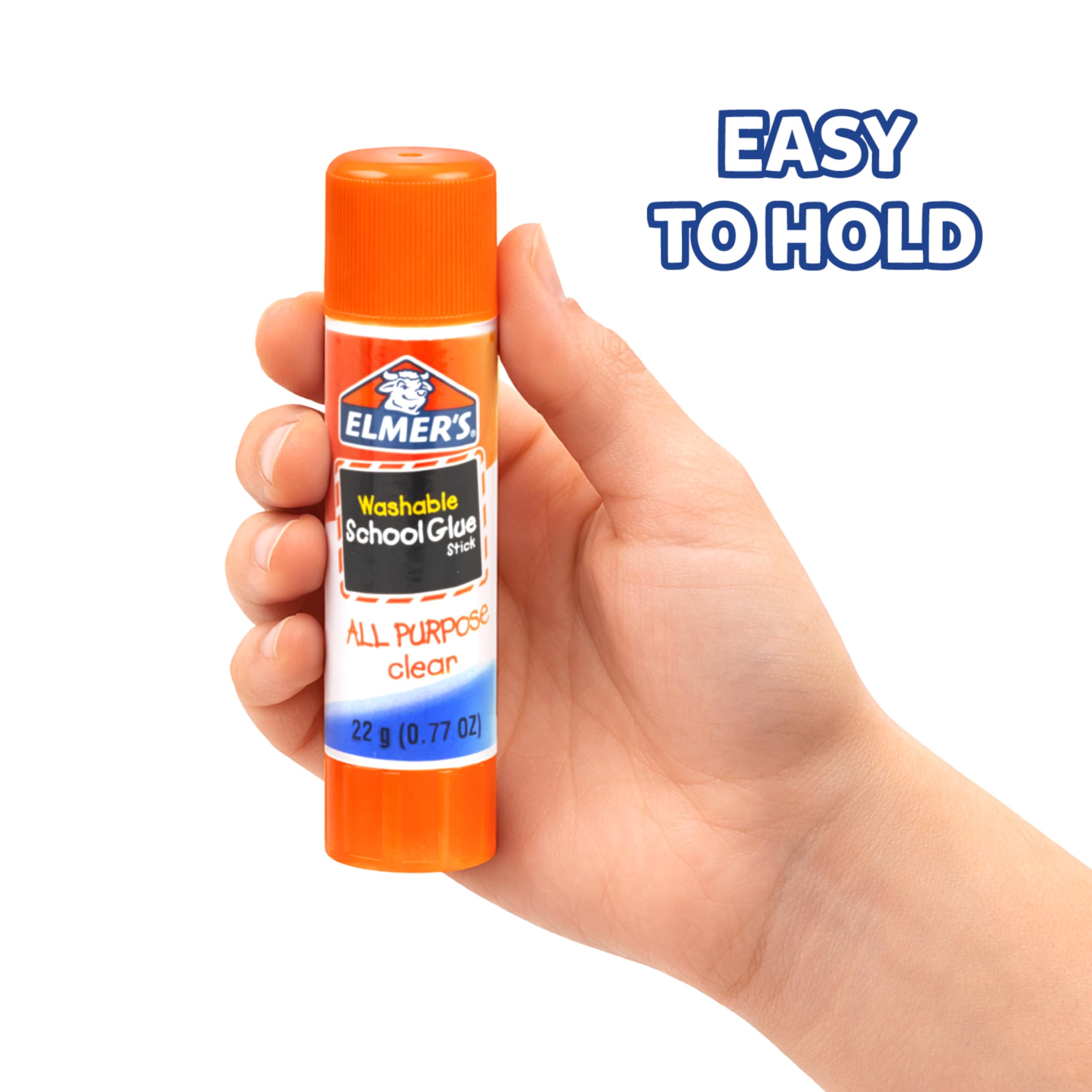 Elmer's All Purpose School Glue Sticks, Washable, 22 Grams, 30 Count - Classroom, Arts & Crafts, #1 Teacher Brand - Image 3