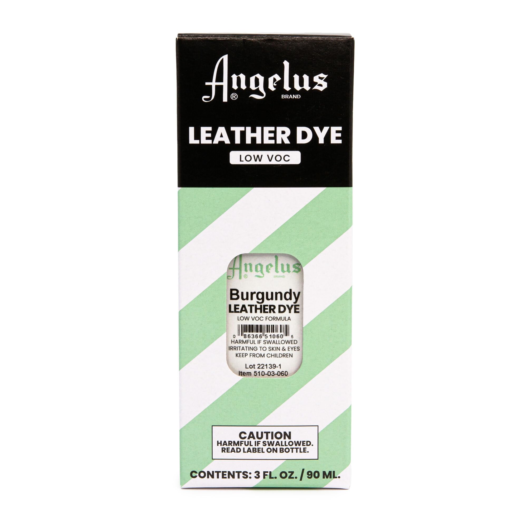 Angelus Leather Dye - Flexible Leather Dye for Shoes, Boots, Bags, Crafts, Furniture, & More 3oz, Dauber Included (Burgundy) - Image 2