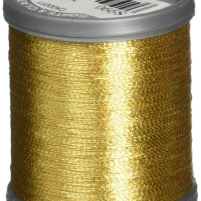 Coats Metallic Thread 125yd, Gold