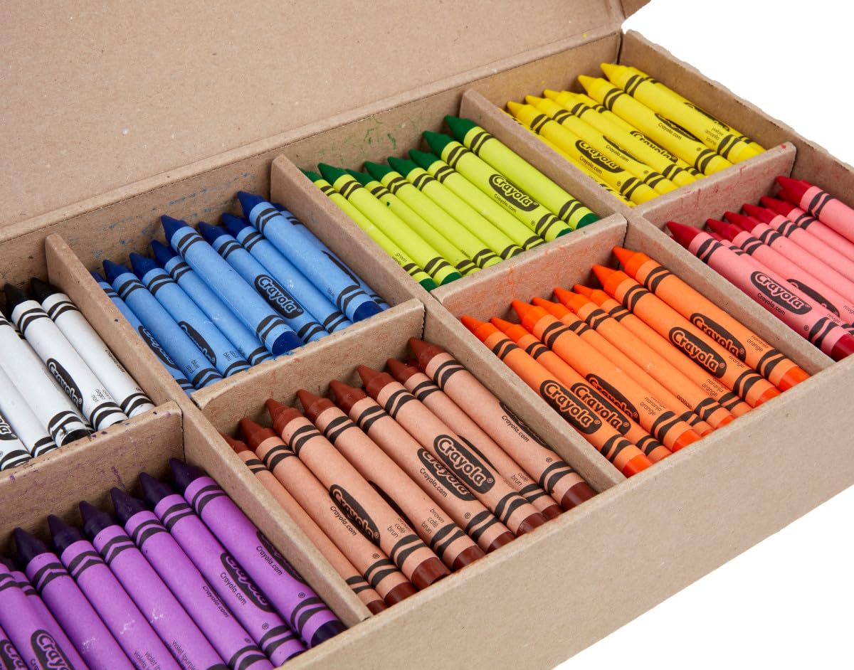 Crayola Crayon Classpack 400ct (8 Colors), Bulk School Supplies - Image 4