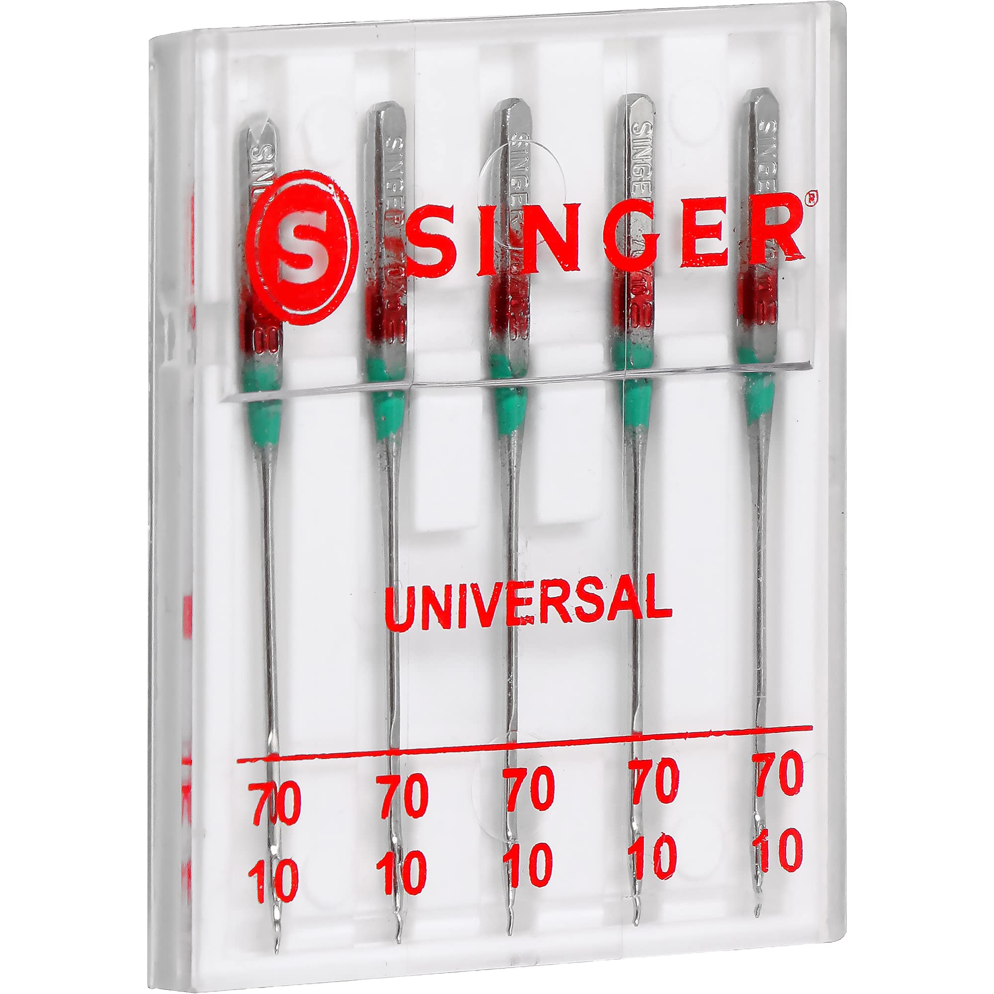 SINGER Universal Needles, 70/10, 5Ct, for Sheer & Lightweight Fabrics - Image 3