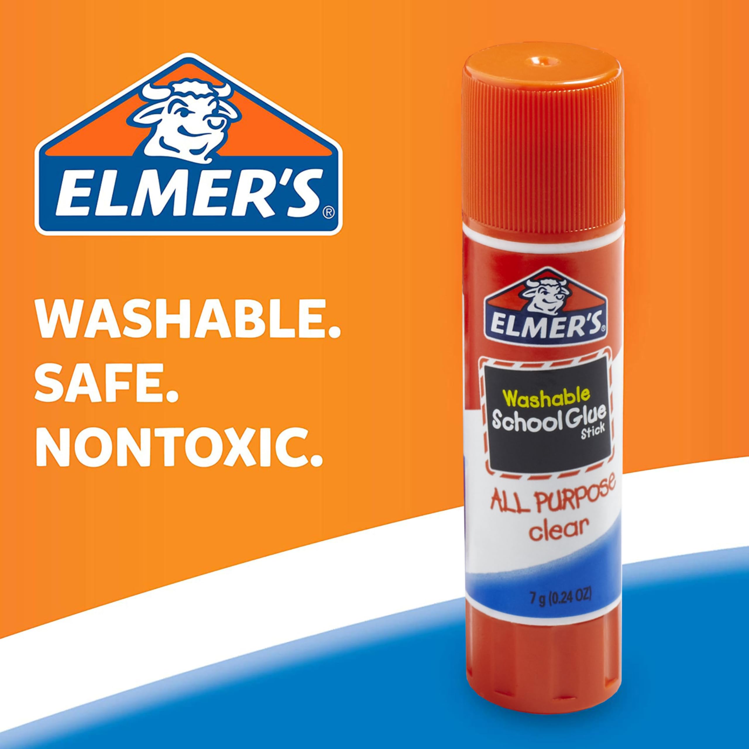 Elmer's All Purpose School Glue Sticks, Washable, 22 Grams, 30 Count - Classroom, Arts & Crafts, #1 Teacher Brand - Image 2