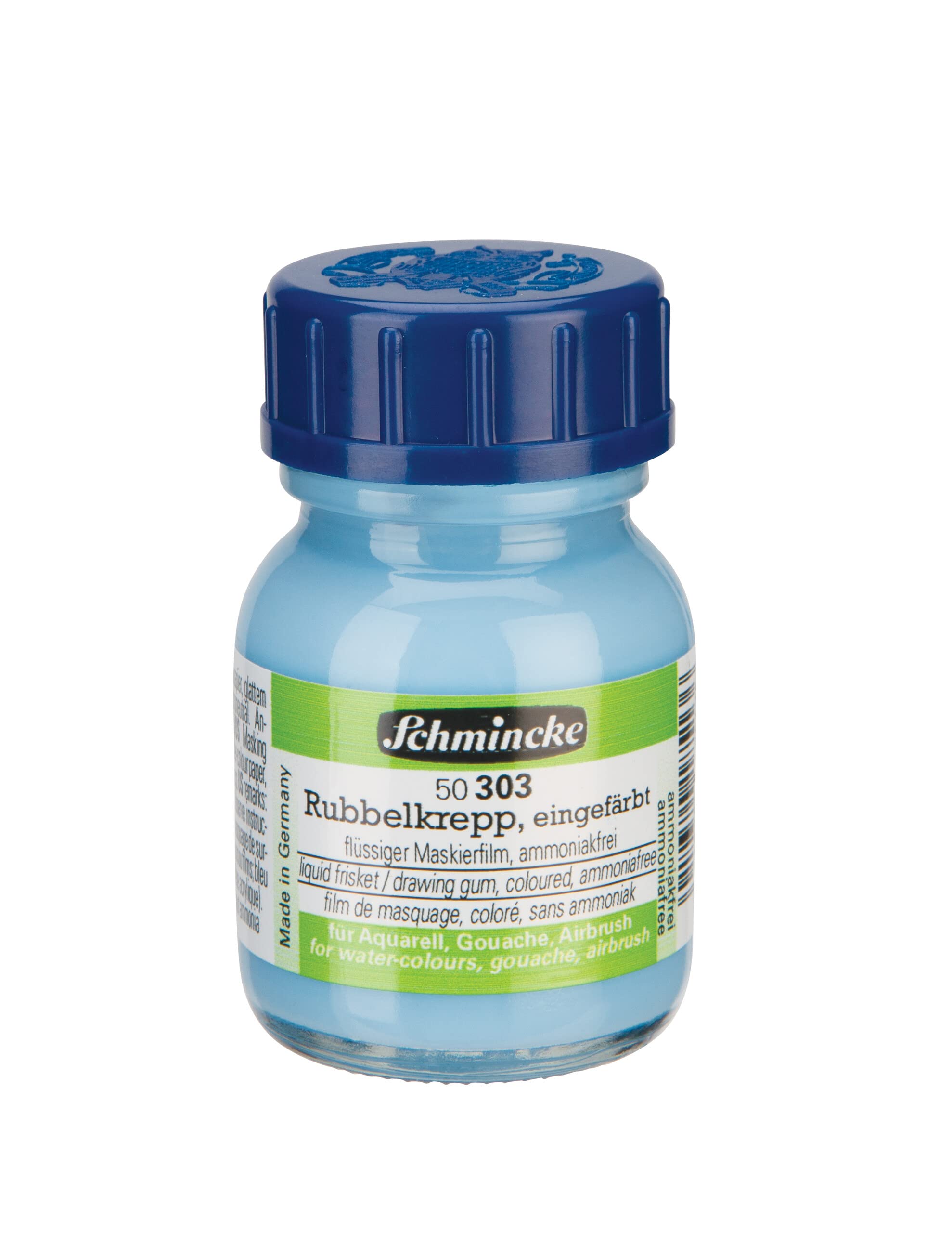 Schmincke 50303 Drawing Gum, Light Blue, 0.7 fl oz (20 ml)