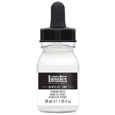 Liquitex Professional Acrylic Ink, 1-oz Jar, Titanium White