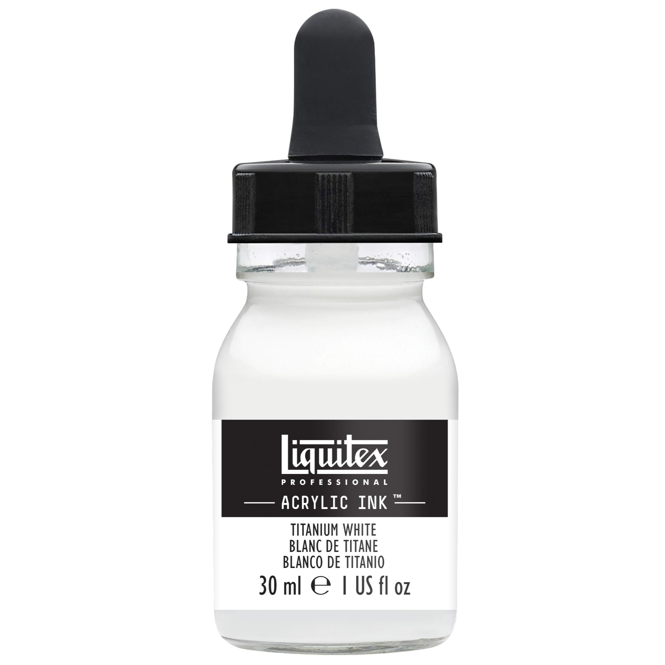 Liquitex Professional Acrylic Ink, 1-oz Jar, Titanium White