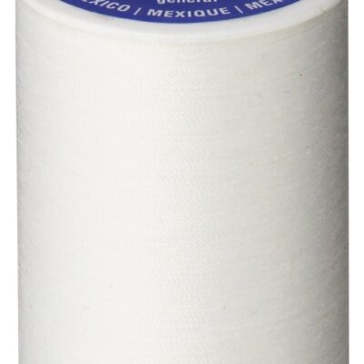 Coats & Clark All Purpose Thread 400 Yards White (ONE spool of yarn)
