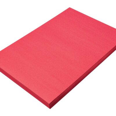 Prang (Formerly SunWorks) Construction Paper, Holiday Red, 12" x 18", 100 Sheets