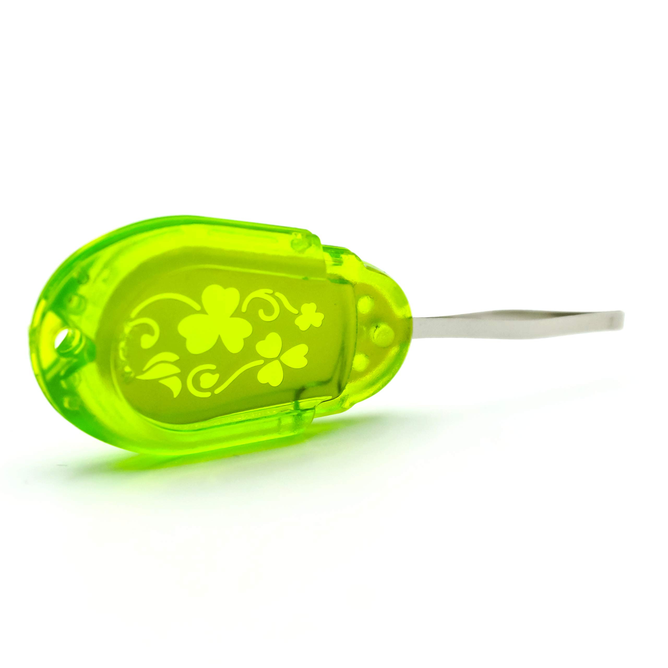 Clover 8611 Needle Threader for Embroidery Needles-Apple Green - Image 6
