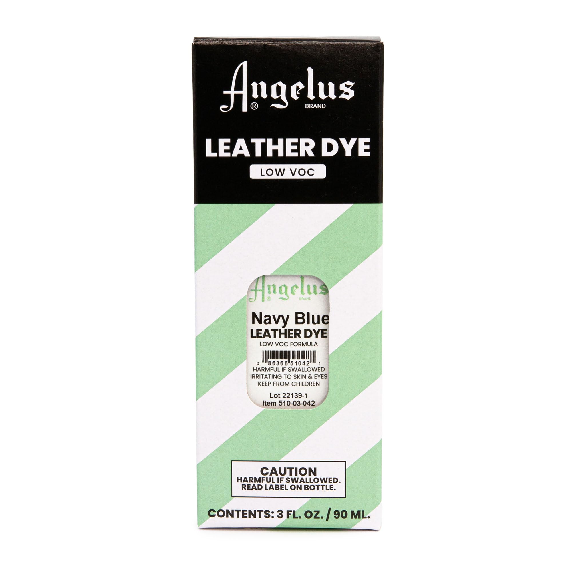 Angelus Leather Dye - Flexible Leather Dye for Shoes, Boots, Bags, Crafts, Furniture, & More 3oz, Dauber Included (Navy Blue) - Image 2