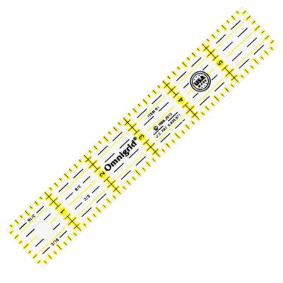 Omnigrip 1" x 6" Clear Quilting Ruler by Omnigrid