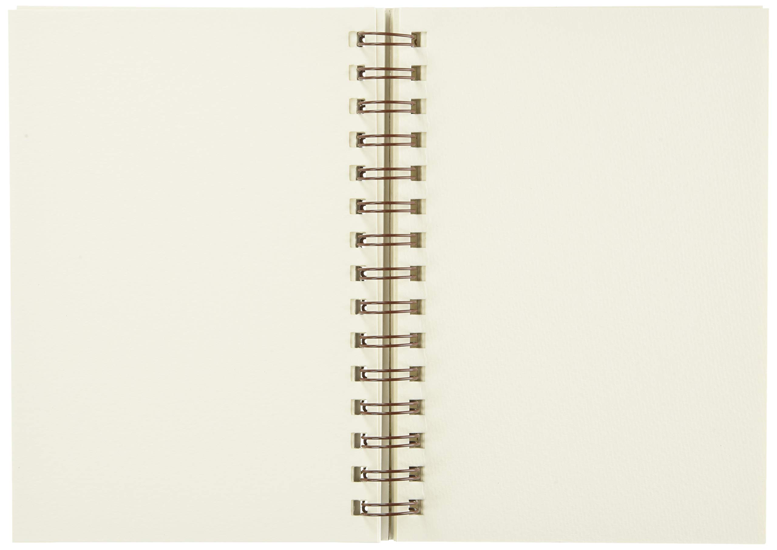 Strathmore Wire Bound Visual Journal, 140 lb. Cold Press Watercolor Paper, 5.5 X 8 inches, White, 22 Sheets (460-55) - Image 4
