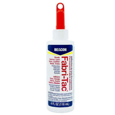Beacon Fabri-Tac Premium Fabric Adhesive, 4 oz