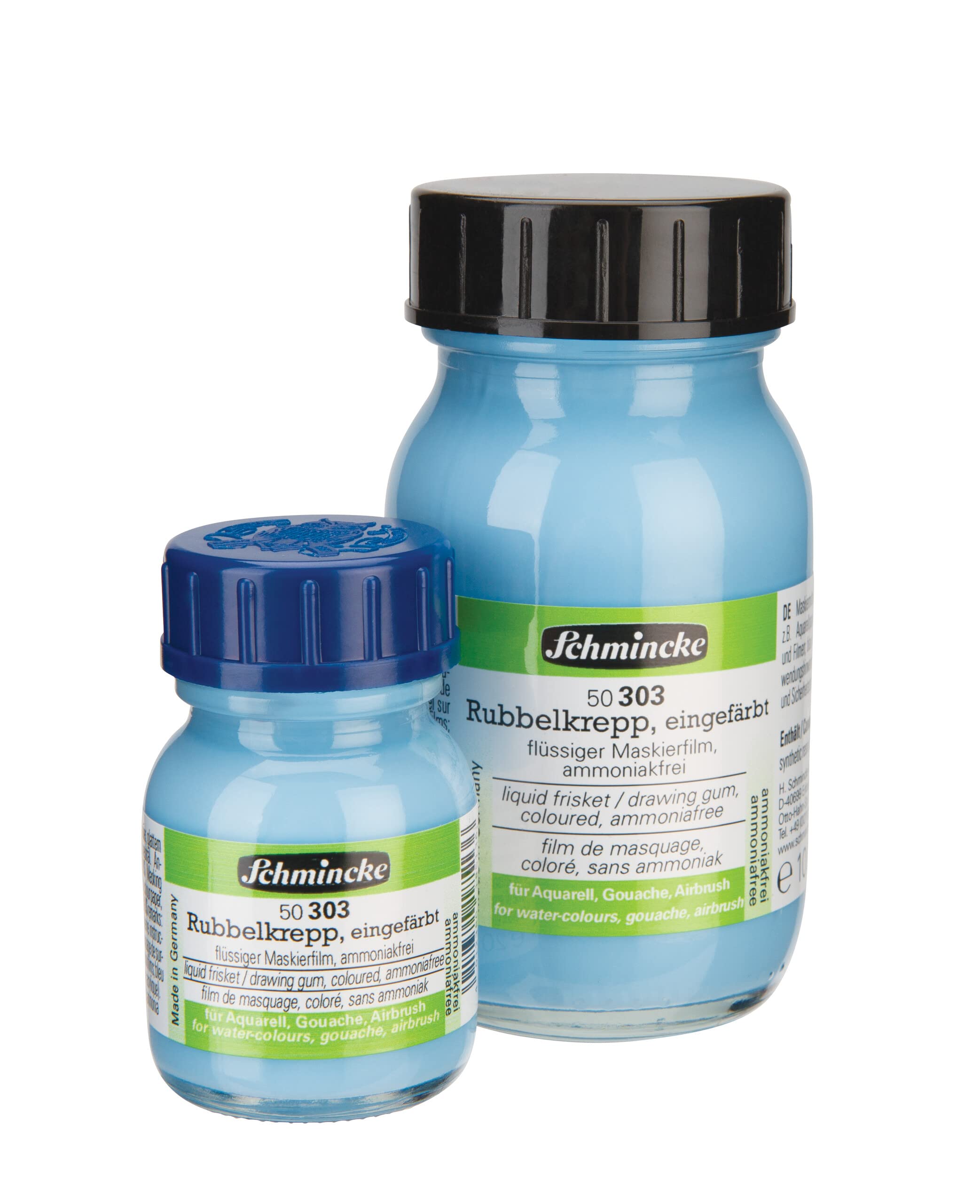 Schmincke 50303 Drawing Gum, Light Blue, 0.7 fl oz (20 ml) - Image 2
