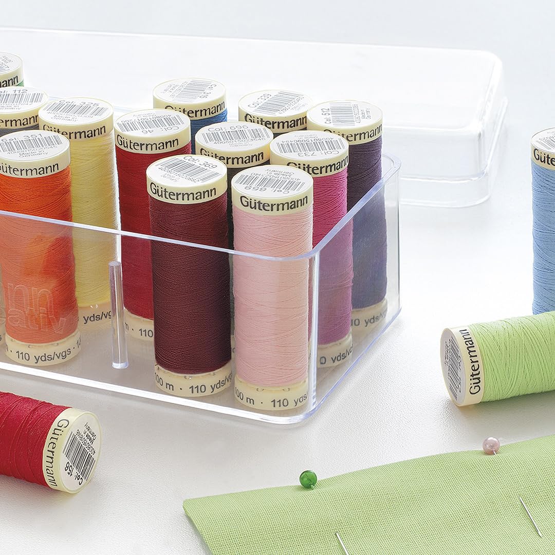 Gutermann Spool Box 26 Cotton Thread Set, Assorted Colors (6818670) - Image 3