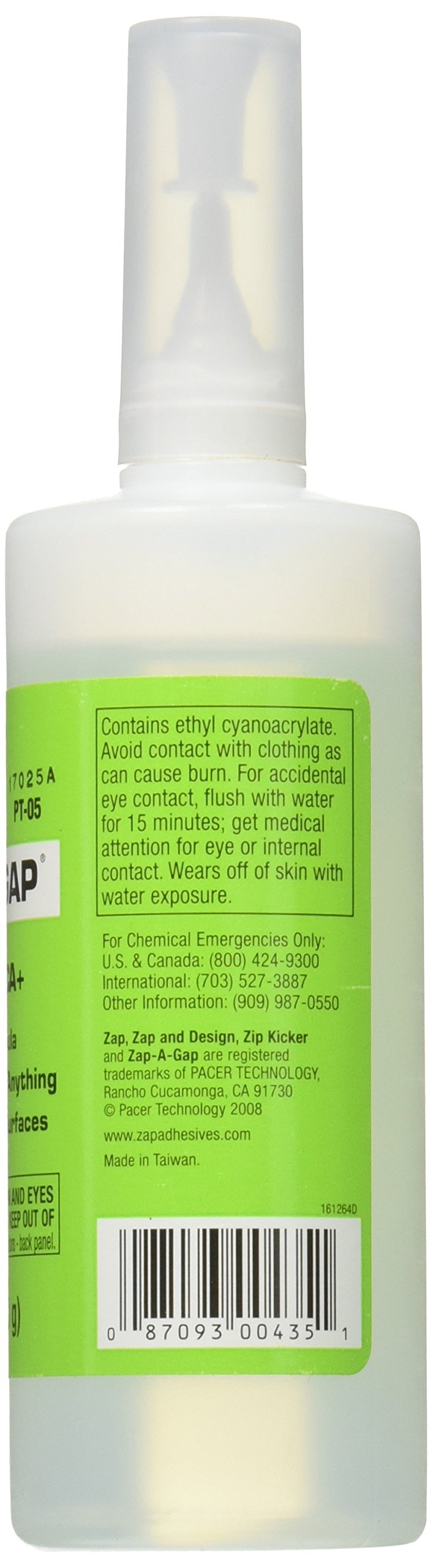 Pacer Technology (Zap) Zap-A-Gap Adhesives, 4 oz - Image 3