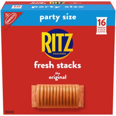 RITZ Fresh Stacks Original Crackers, Party Size, 23.7 oz (16 Stacks)