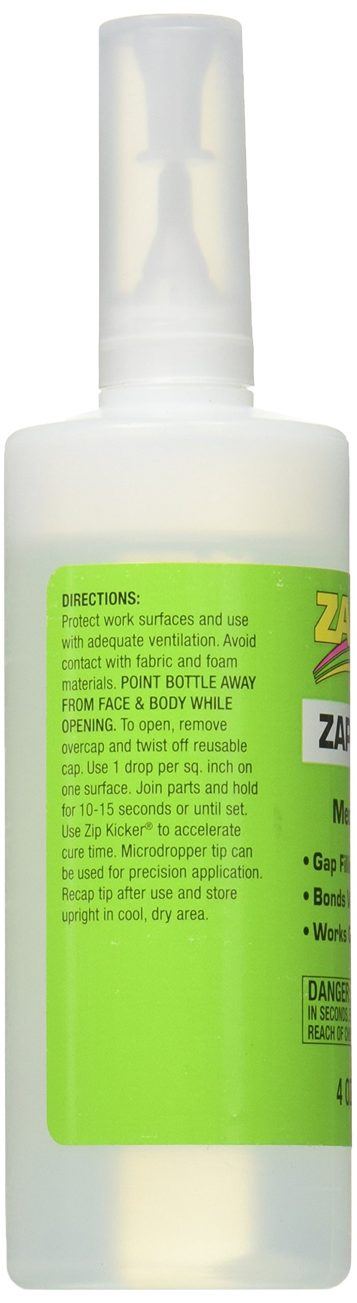 Pacer Technology (Zap) Zap-A-Gap Adhesives, 4 oz - Image 2