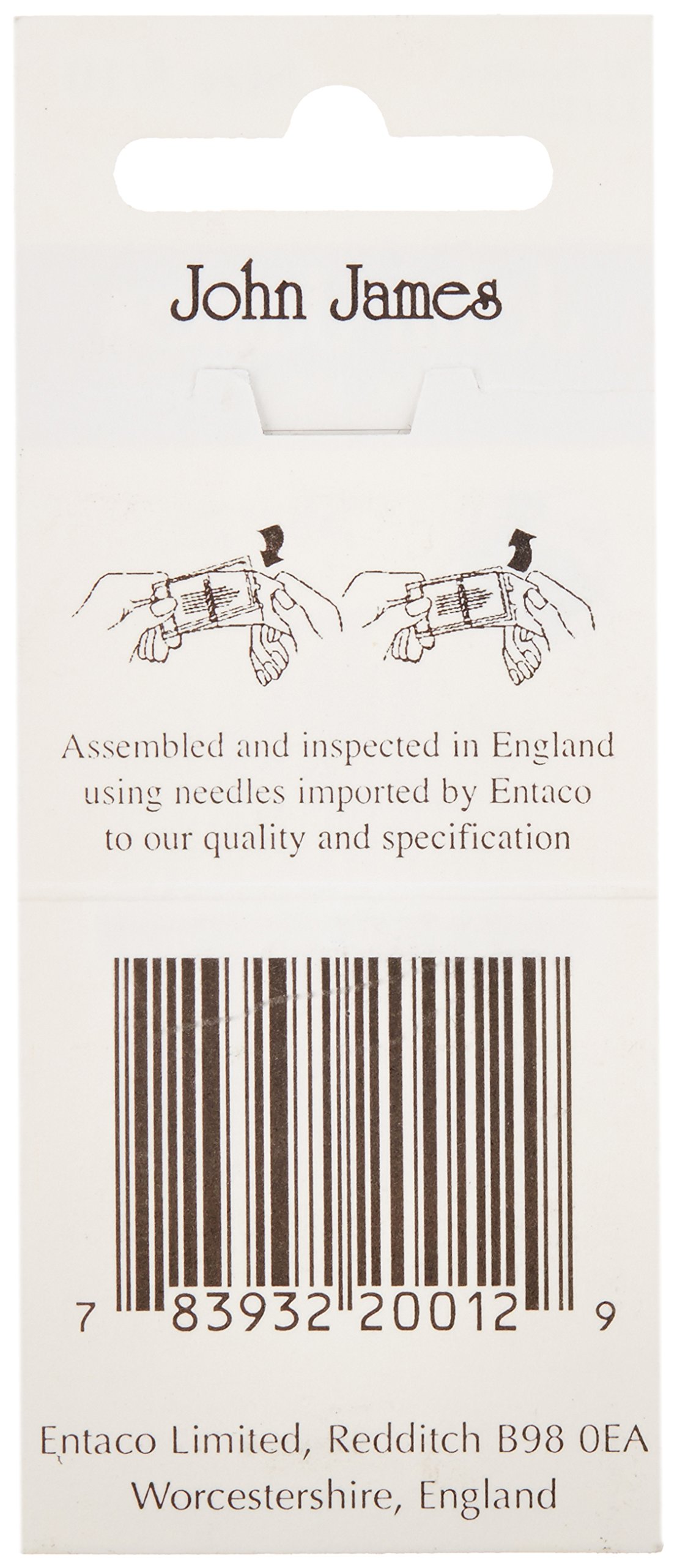 Sharps Hand Needles-Size 5/10 20/Pkg - Image 2