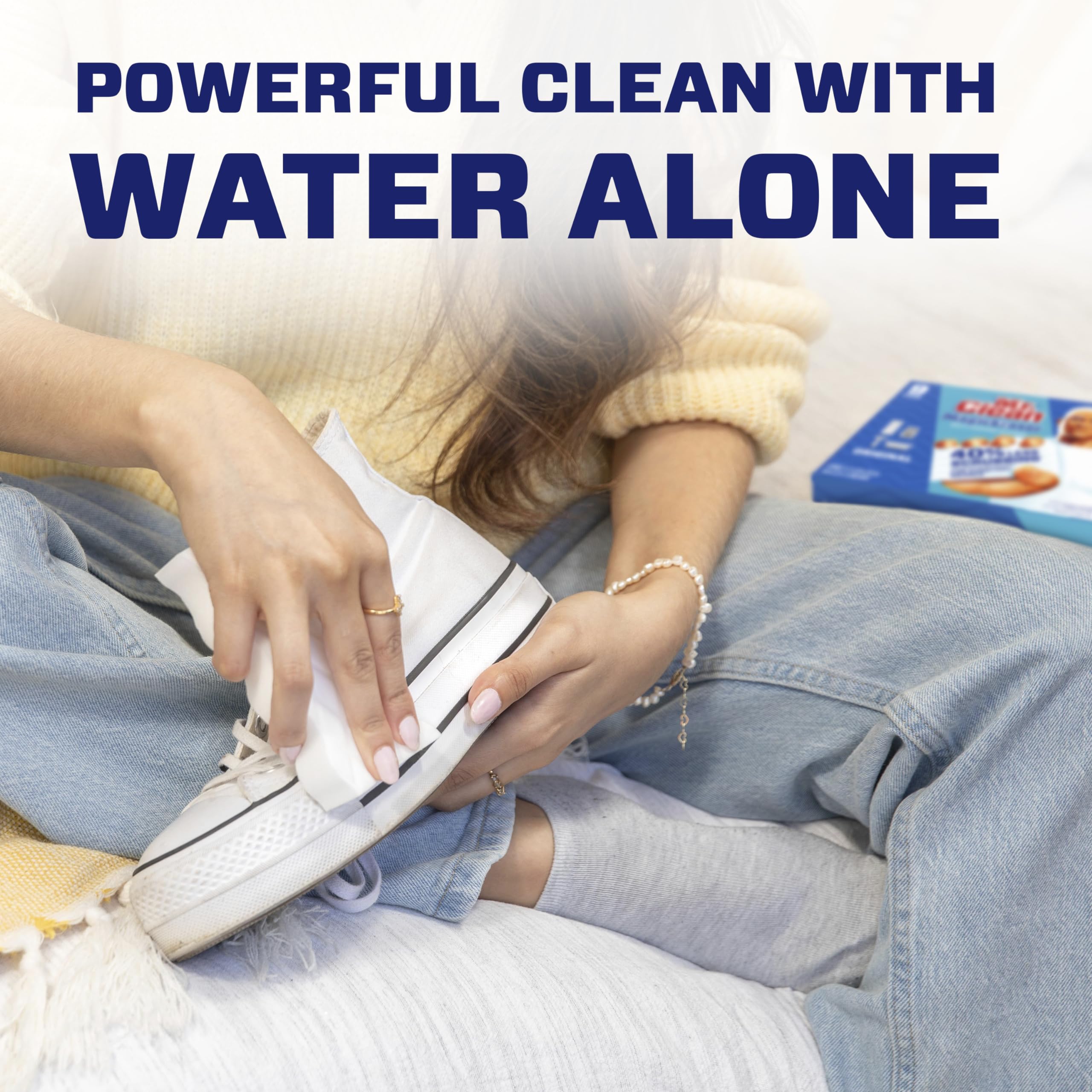 Mr. Clean Magic Eraser Original Cleaning Pads with Durafoam, White, 6 Count - Image 5