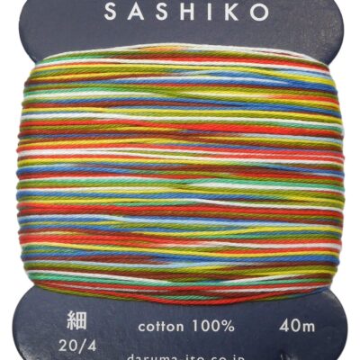 Variegated Sashiko Thread - Paper Balloon by Daruma
