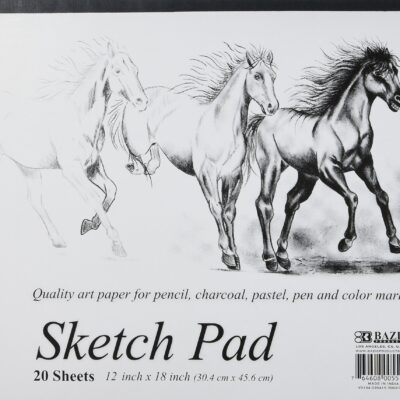 BAZIC 20 Ct. 18" X 12" Premium Sketch Pad