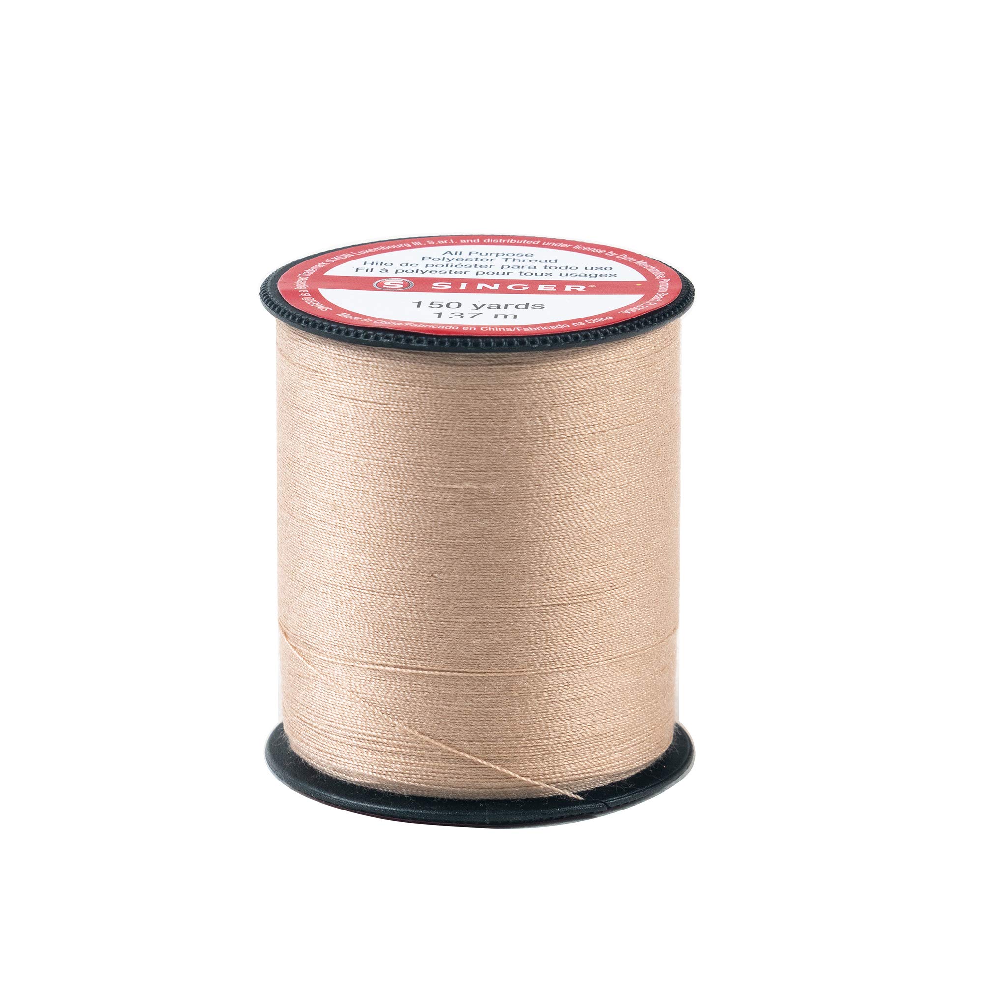 Singer 60309 All Purpose Polyester Thread, 150-Yard, Camel - Image 3