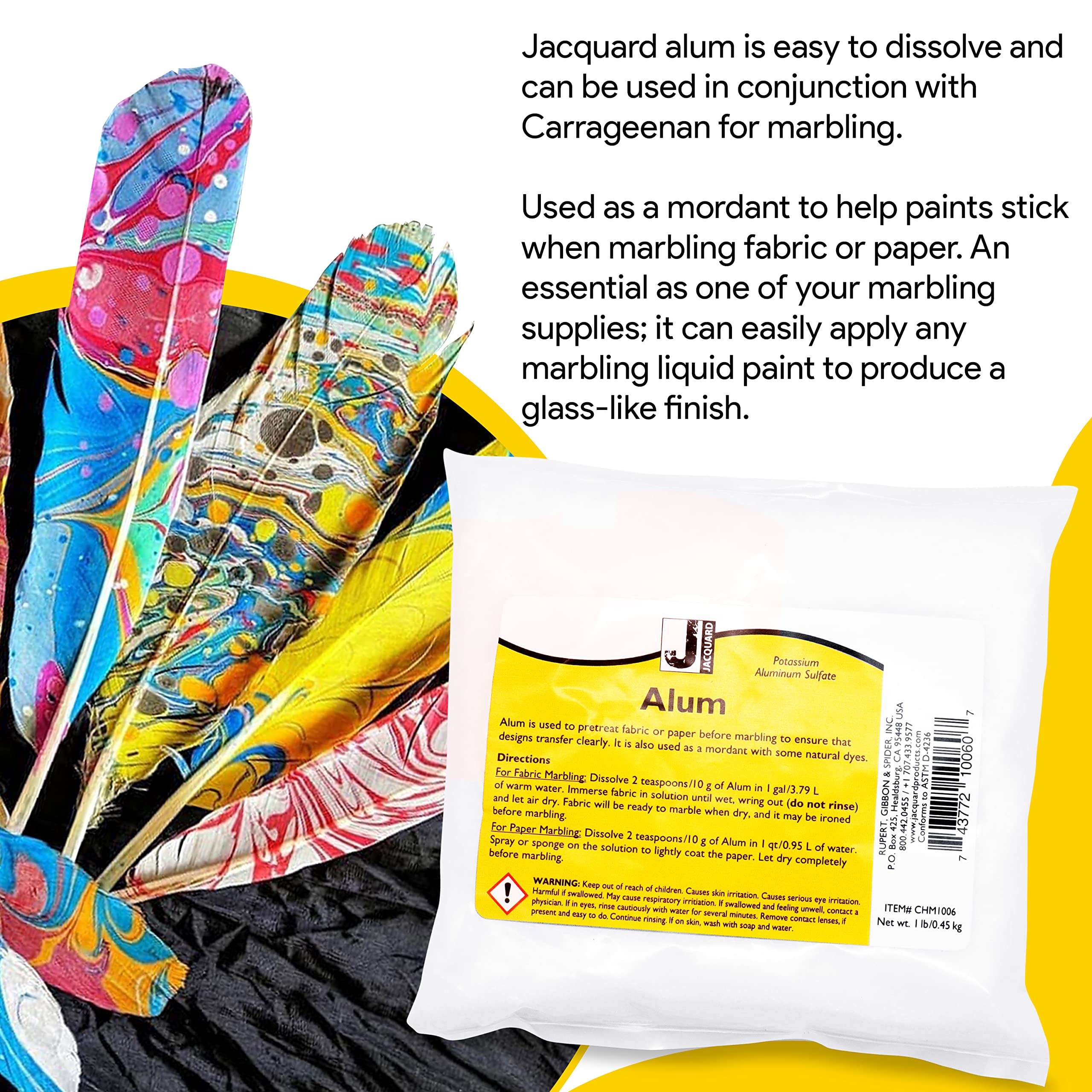 Jacquard Alum 1lb Pkg for Marbling - Image 5
